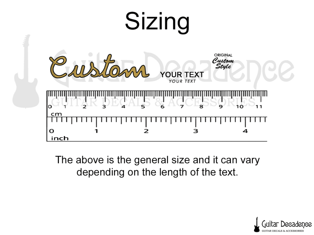 Spaghetti Bass decal Sizing Site