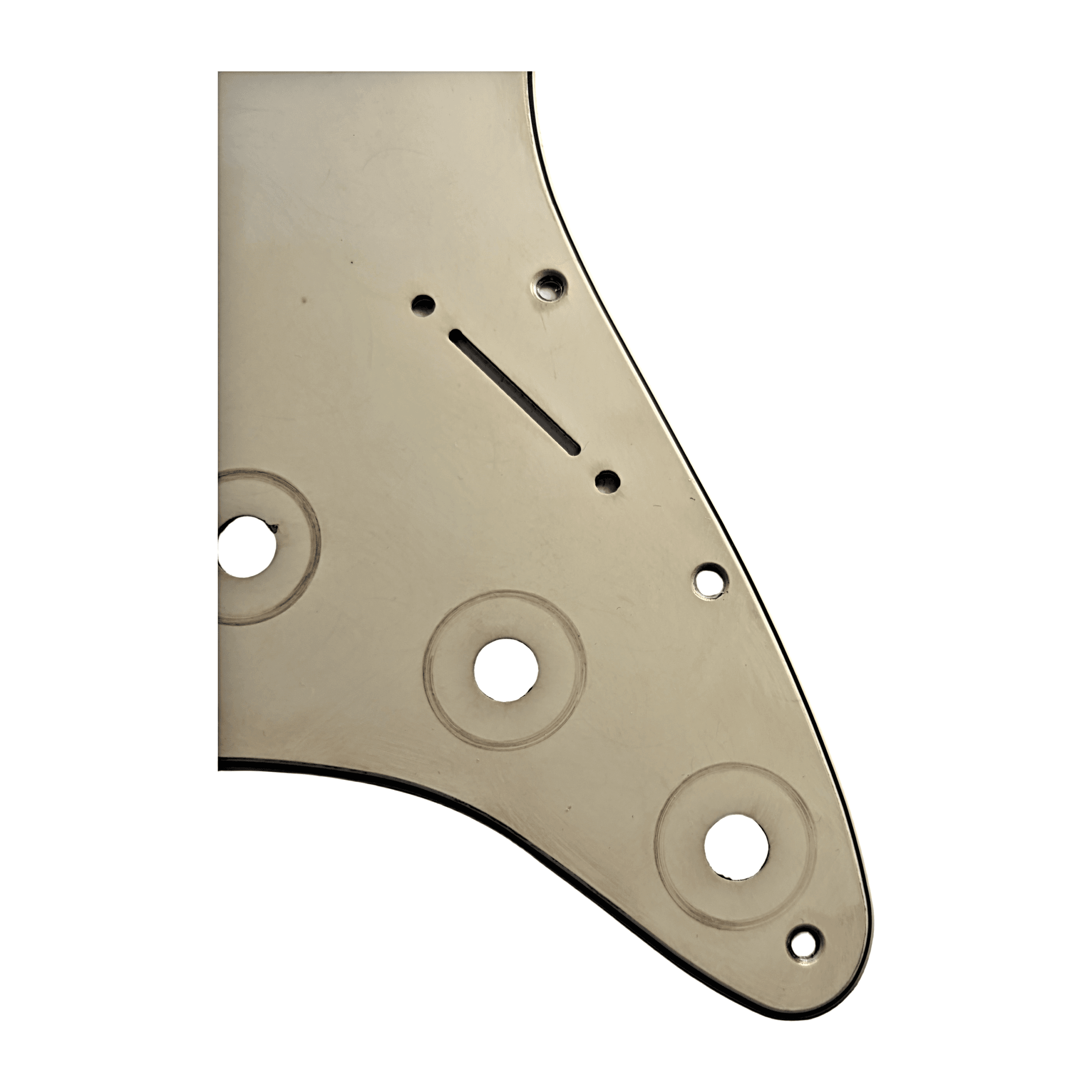 Aged Cream Pickguard Up Close