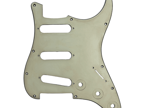 Aged Mint Green Stratocaster Pickguard
